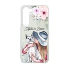 Én és a fehér kutyásm Samsung Galaxy tok