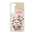 Névvel kérhető kávés manó - Előbb a kávét mintás Samsung Galaxy tok