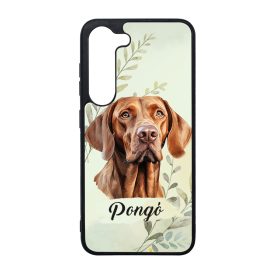   Névvel kérhető - Magyar vizsla portré mintás Samsung Galaxy tok