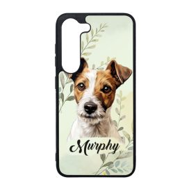   Névvel kérhető - Jack Russell terrier portré mintás Samsung Galaxy tok