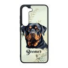 Névvel kérhető - Rottweiler portré mintás Samsung Galaxy tok