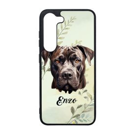   Névvel kérhető - Cane Corso portré mintás Samsung Galaxy tok
