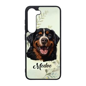   Névvel kérhető - Berni pásztor portré mintás Samsung Galaxy tok