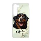 Névvel kérhető - Berni pásztor portré mintás Samsung Galaxy tok