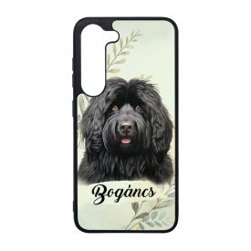   Névvel kérhető - Fekete puli portré mintás Samsung Galaxy tok