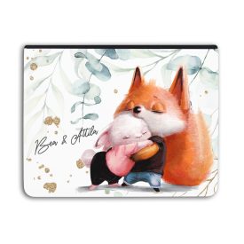   Kérd a neveddel - Nyuszi és Róka - Univerzális Tablet tok