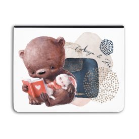 Kérd a neveddel - Maci és nyuszi - Univerzális Tablet tok