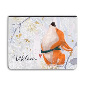   Kérd a neveddel - Cuki corgi kutyus - Univerzális Tablet tok