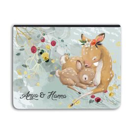   Kérd a neveddel - Tündéri Őzike Mami és a Kicsikéje - Univerzális Tablet tok