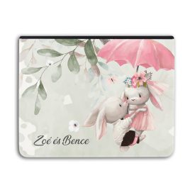   Kérd a neveddel Nyuszis - Repülj velem! - Univerzális Tablet tok