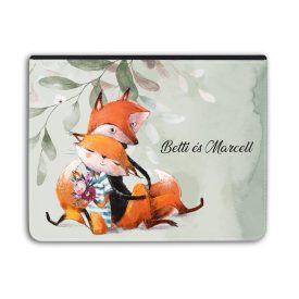   Kérd a neveddel - Virágot a virágnak Róka - Univerzális Tablet tok