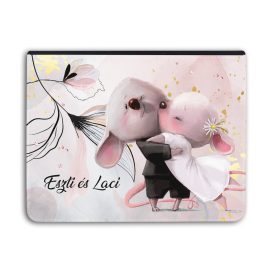   Kérd a neveddel - A legcukibb egér pár - Univerzális Tablet tok