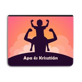 Kérd a neveddel - Hős Apa és Fia Univerzális Tablet tok