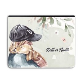 Kérd a neveddel - Bújós kutyusom Univerzális Tablet tok