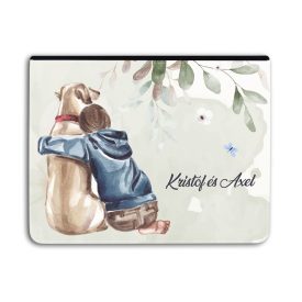 Kérd a neveddel - Bújós kutyusom Univerzális Tablet tok