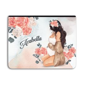   Kérd a neveddel - Várandós Kismama Univerzális Tablet tok