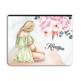   Kérd a neveddel - Szépséges Kismama Univerzális Tablet tok