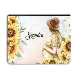   Kérd a neveddel - Napraforgós Kismama Univerzális Tablet tok