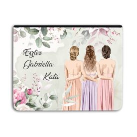 Kérd a neveddel - Koszorúslányok Univerzális Tablet tok