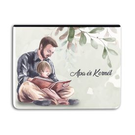   Kérd a neveddel - Apa és Fia Pillanat Univerzális Tablet tok