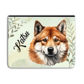   Névvel kérhető - Vörös Akita portré Univerzális Tablet tok
