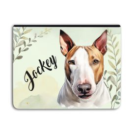   Névvel kérhető - Barna Bullterrier portré Univerzális Tablet tok