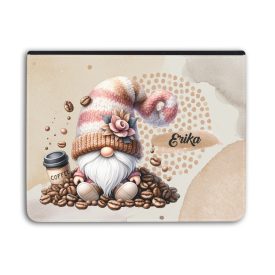   Névvel kérhető - Kávés manó kávébabbal univerzális tablet tok