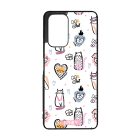 Aranyos rajzolt cica mintás Xiaomi tok