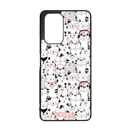 Nagyon cuki cica sokaság mintás Xiaomi tok