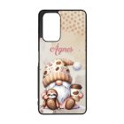 Névvel kérhető - Kávés manó cuki lajhárral mintás Xiaomi tok