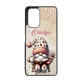   Névvel kérhető - Könyvmoly kávés manó mintás Xiaomi tok