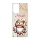 Névvel kérhető - Kávés manó cókmókos mintás Xiaomi tok