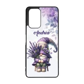   Névvel kérhető - Levendulás manó egy csokorral mintás Xiaomi tok