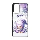 Névvel kérhető - Cuki fekvő levendulás manólány mintás Xiaomi tok