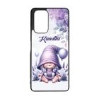 Névvel kérhető - Lufis levendulás manólány mintás Xiaomi tok