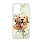Névvel kérhető - Golden Retriever portré mintás Xiaomi tok