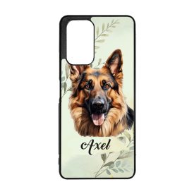 Névvel kérhető - Németjuhász portré mintás Xiaomi tok