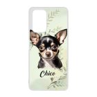 Névvel kérhető - Fekete Csivava portré mintás Xiaomi tok