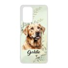 Névvel kérhető - Sárga Labrador Retriever portré mintás Xiaomi tok