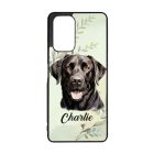 Névvel kérhető - Fekete Labrador Retriever portré mintás Xiaomi tok