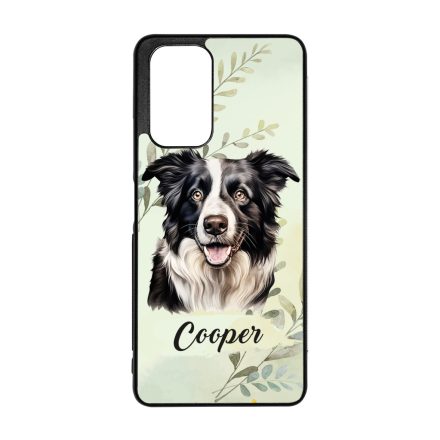 Névvel kérhető - Border Collie portré mintás Xiaomi tok