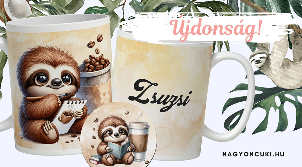 [ÚJDONSÁG] Megérkeztek a cuki lajhárok! 